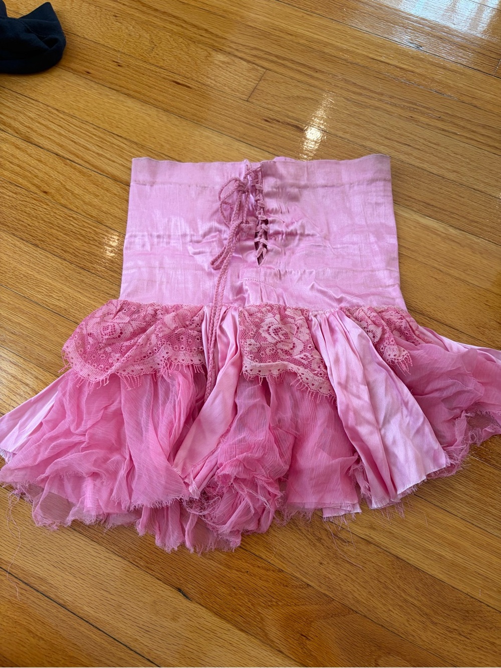 Free People Pink Lace & Tulle Party Dress for Girls